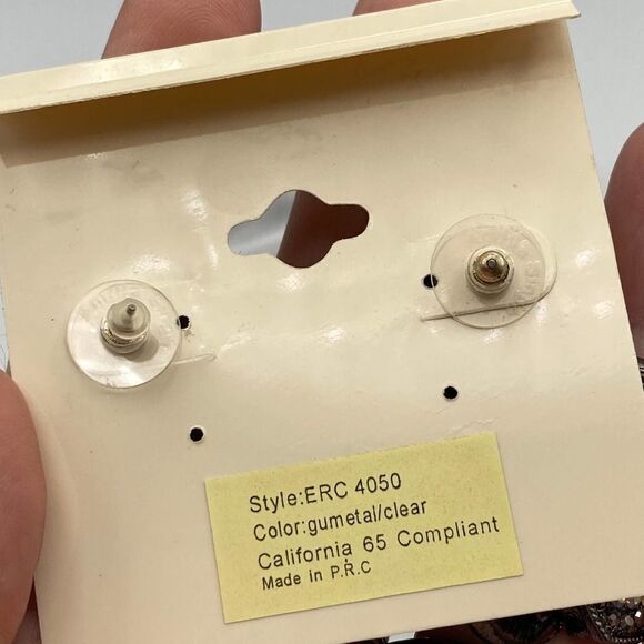 Amrita Singh Austrian Crystal Statement Earrings - Picture 7 of 7